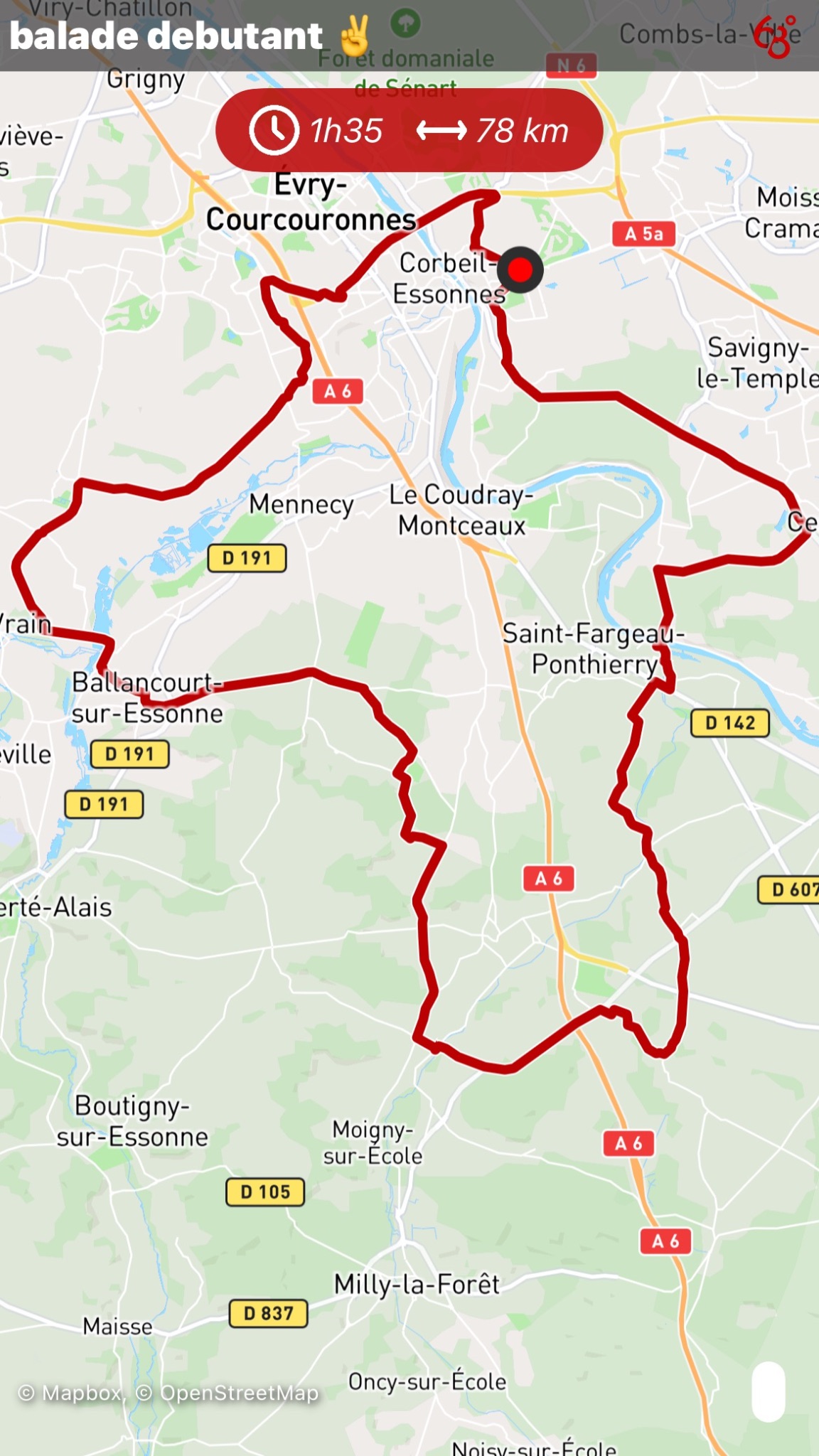 Route preview